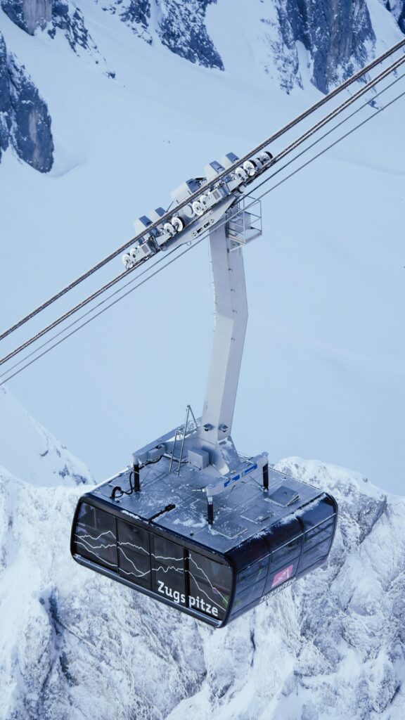 Cable Car, Zugspitzeck, Garmisch-Partenkirchen, Germany